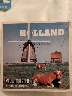 Vintage View-Master Holland Reel Set - 1950s